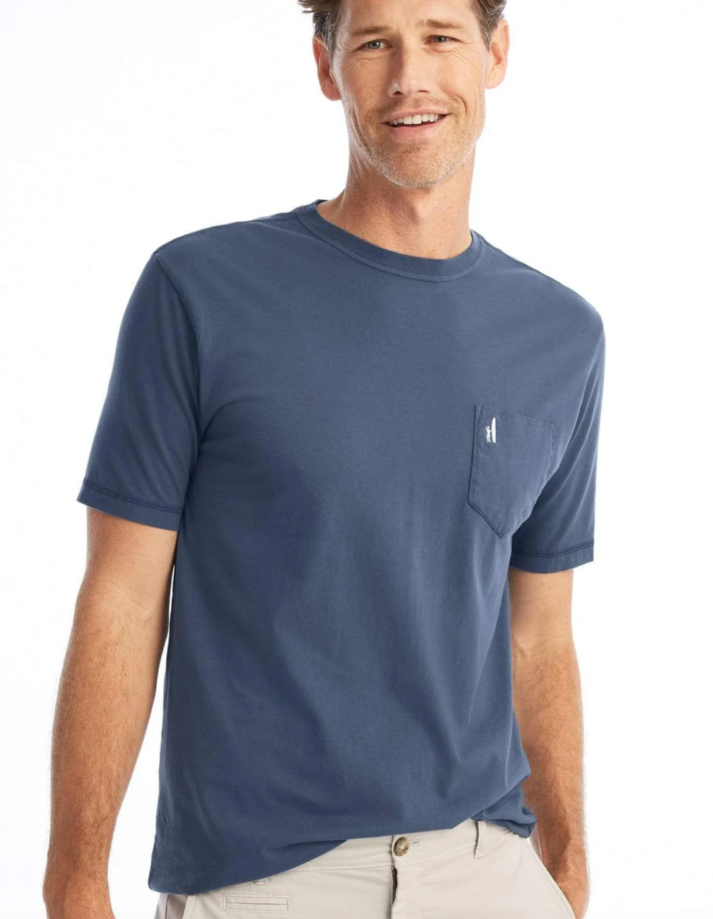 NEW JOHNNIE-O WAKE DALE COTTON POCKET SHORT SLEEVE TEE T-SHIRT SHIRT SZ S